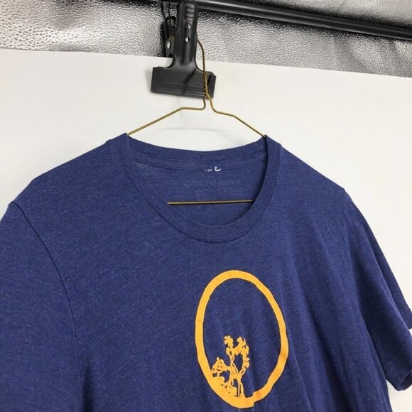 Tentree 10 Tree navy blue mustard yellow logo graphic logo SP - Picture 11 of 14